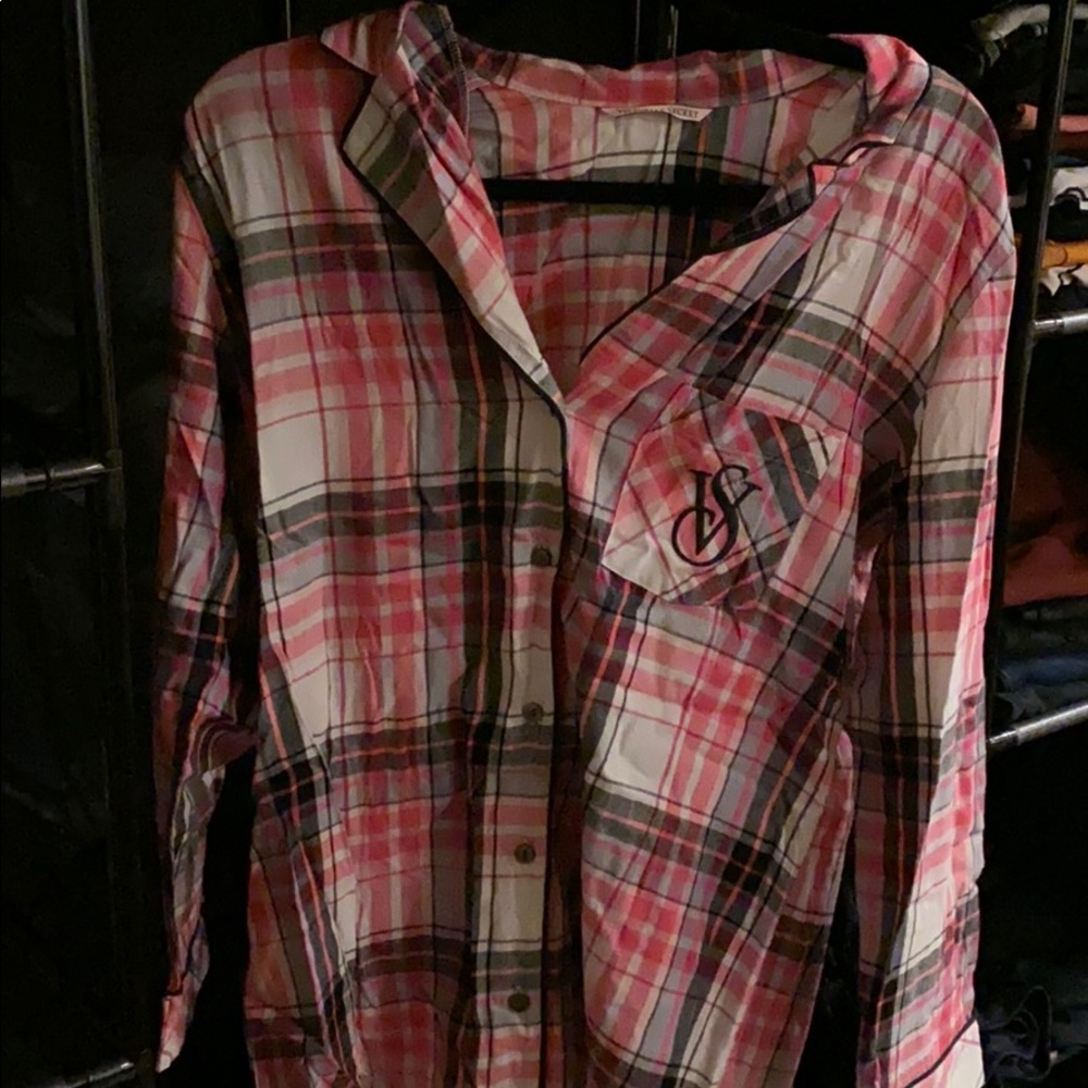 Victoria secret pajama shirt
